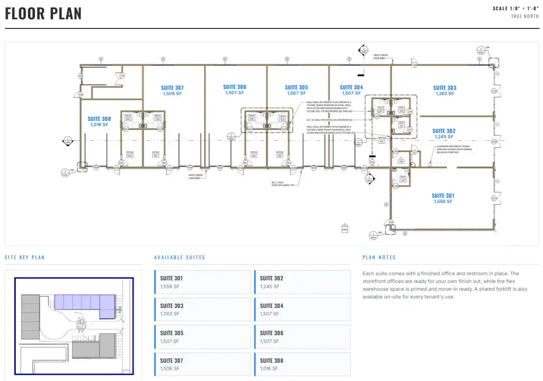 Industrial Studios Floor Plan