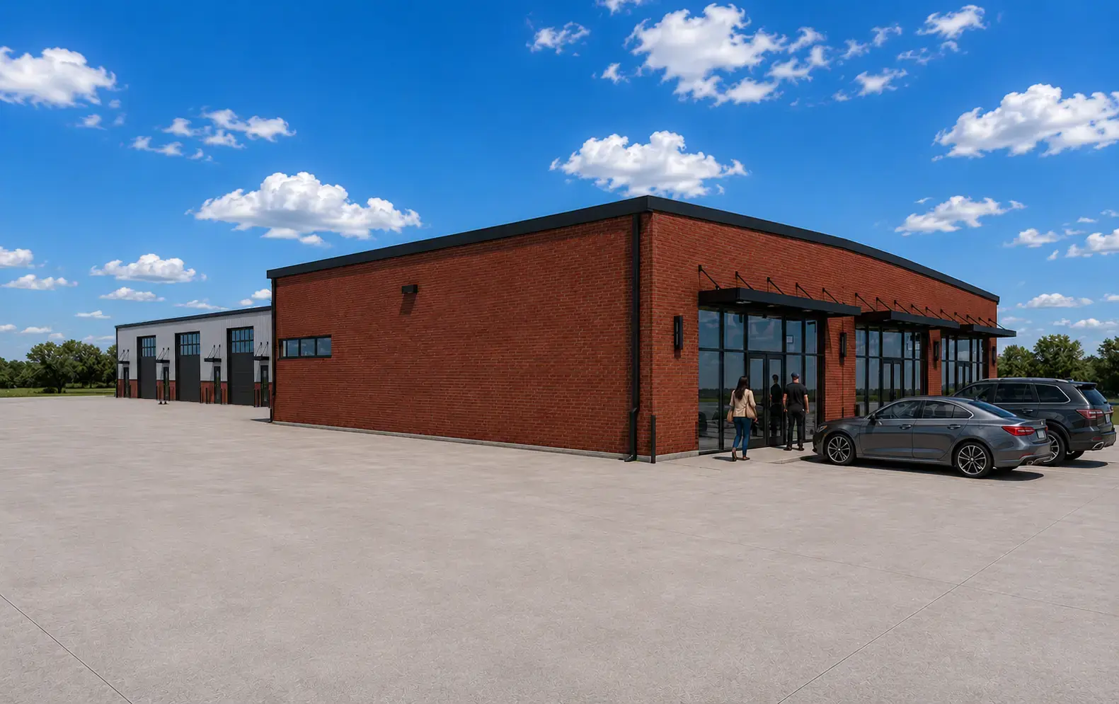 Industrial Studios Storefronts